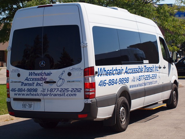 Our large accessible vans are the ideal choice for travelers in moderate sized groups. Accomodating a number of wheelchairs and walk-ons, these spacious vehicles 