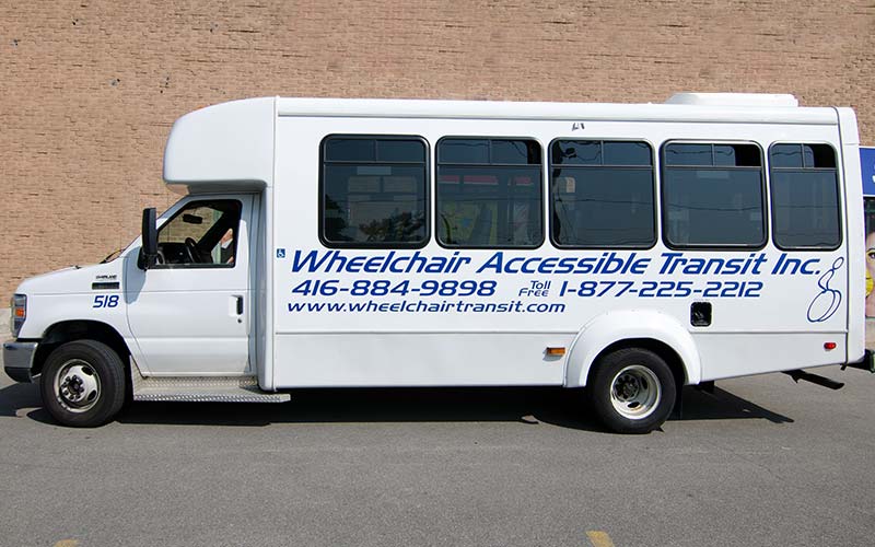 Wheelchair Charter bus
