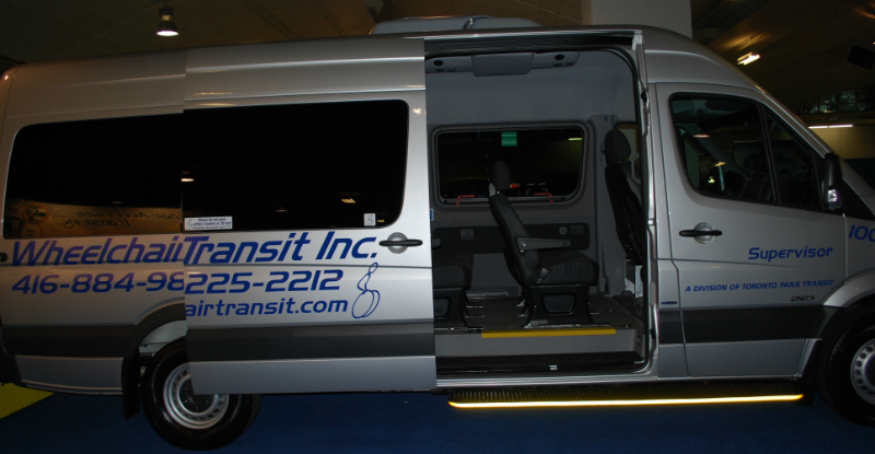The newest edition to our accessible transport service vehicles. The Mercedes Sprinter offers our clients an all new level of comfort, while giving them a ride in style. 